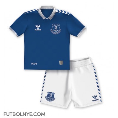 Camiseta Everton Primera Equipación para niños 2023-24 manga corta (+ pantalones cortos)